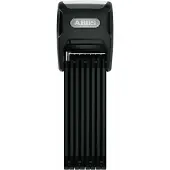 ABUS Faltschloss Bordo Alarm 6000A SH mit Halterung - Fahrradschloss aus gehärtetem Stahl - mit 100 dB Warnton - -Sicherheitslevel 10 - 120 cm - Schwarz