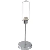 Näve Fuß-Tischleuchte; Farbe: chrom, 104942