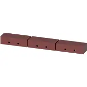 Siemens 3WA9111-0AN82 Stützer für DIN 43673 Frontanschlüsse Baugröße 2, Set für 3 Pole 3WA91110AN82