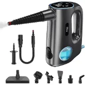 Olvy 12-in-1 Hand-Dampfreiniger mit Touchscreen – Handdampfreiniger Für Bad, Küche, Sofa & Möbel