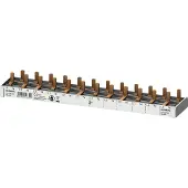 Siemens 5ST3673-0 Stiftsammelschiene 10mm2, 4-phasig, 12x (1PH+N), 218mm 5ST36730