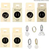 Depesche Ohrringe Creolen goldfarben bunt Kinder Schmuck Geschenk
