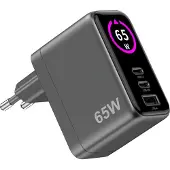 Celly 65-W-PD/QC-Ladegerät mit Display