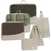 Betlewski BPO-02 KHAKI 6 Organizer für REISEkoffer