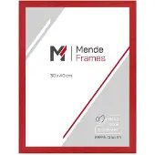 MendeFrames Holzrahmen Massivholz 20x60 cm Rot H300