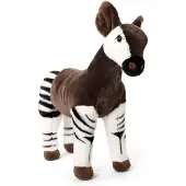 Living Nature Plüsch Okapi - weiches Kuscheltier 35cm
