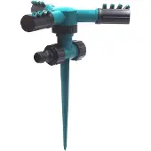 OEM Automatische 360-Grad-Dreh-Tuinsprühgerät, irrigierend, für Garten, Rasen, Wasserzuführung, außen, verstellbar