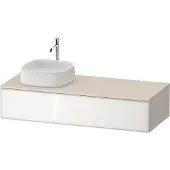 Duravit ZE4812L64830000 Konsolen-WTU wandh. Zencha 550x1300x2