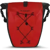 Wozinsky Wasserdichte Fahrradträger Pannier Bag 25L Rot (Wbb24Re)