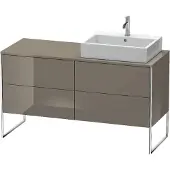 Duravit Waschtischunterschrank XSquare 140x77,8x53,8cm, 4 AZ, st, B r, f Gr hgl