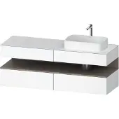 Duravit QA4778043180010 QTG KWTU WH Ek. 1600x550x600 Wß Mt. H