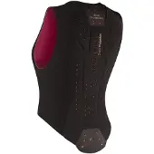 Komperdell Equestrian Felxfit Slim Schutzweste Für Damen Schwarz XL Frau Schwarz XL