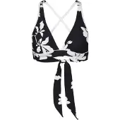 Seafolly - Mayflower Multi Fit Longline Tri - Bikini-Top Gr 42 schwarz