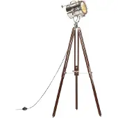 Syfax Stehleuchte Dreibein Massivholz Mango 180 cm