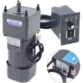 OEM Elektrischer Getriebemotor, hohe Drehmomentausgabe, effiziente Geschwindigkeitsregelung, grau, 220V