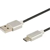 Erard 722449, 1 m, USB C, USB A, Schwarz