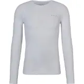 Falke Herren Langarmshirt Warm, S, Weiß, Uni