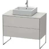 Duravit Waschtischunterschrank XSquare 100x54,8cm, bg m, f Kons, 2 Ausz., steh.