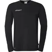 Uhlsport Trainingsshirt "Sweatshirt Essential", Herren, Gr. XXL, schwarz (schwarz, weiß), Obermaterial: 100% Polyester Pol. recyc.., Shirts Trainingsshirt