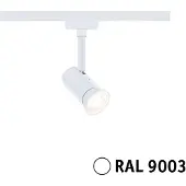 Paulmann URail Schienenspot Runa, signalweiß, GU10