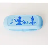 Tupperware TW Prinzessin Box in Pastell Blau Brillenbox Etui Stifte
