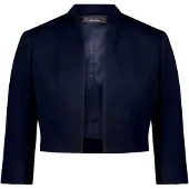 Vera Mont Jackenblazer "Blazer-Jacke ohne Verschluss", Damen, Gr. 36, blau (night sky), Obermaterial: 95% Polyester PES. 5% Elasthan EL., Blazer Jackenblazer