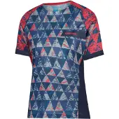 Shimano Woman's SAIKO Short Sleeve Jersey, Navy