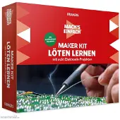Franzis Experimentierkasten "MakerKit Löten lernen", bunt (weiß, neutral), Experimentierkästen, Kinder, Experimentierkasten