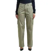 G-Star Cargohose "Loose Cargo Wmn", Damen, Gr. 30, N-Gr, grün (lt orphus), Web, Obermaterial: 97% Baumwolle, 3% Elasthan, unifarben, straight fit lang, Hosen Cargohose, im Straight Fit