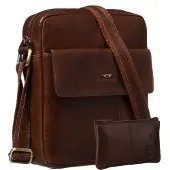 Peterson PTN 719-TUM-0505 Braune Ledertasche