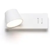 RED - DESIGN RENDL RENDL AMADEUS LED-Spotleuchte, Nachttischleuchte, weiß R14521