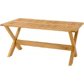 AEA Eleganter brauner Esstisch aus Holz für modernes Esszimmer