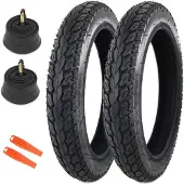 Sonstiges MEGHNA 2er-Pack 14 Zoll E-Bike Reifen + Schlauch 14 AV32mm + Reifenheber