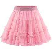 Happy girls Sommerkleid "Rock", Mädchen, Gr. 152, EURO-Größen, Stoff, bubble gum, Stoff, 100% Polyester, normal, Kleider Sommerkleid
