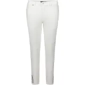 Betty Barclay Relaxhose "Basic-Jeans mit Waschung", Damen, Gr. 46, EURO, weiß (rohweiß), Obermaterial: 56% Baumwolle CO. 30% Viskose CV. 12% Polyester PES. 2% Elasthan EL., Hosen Relaxhose