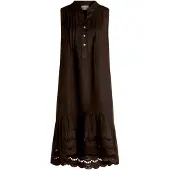 Cartoon Druckkleid "Damen mit Stickerei" Ohne Tasche