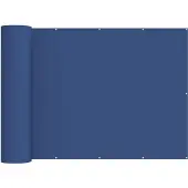 vidaXL Balkon Sichtschutz 150 x 200 cm Stoff mit PolyurethanBeschichtung Blau
