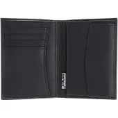 OXMOX Leder Geldbörse Leather RFID Protect Kombibörse Freedom Anchor Embossed Black schwarz