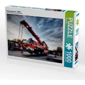 CALVENDO Feuerwehrkran (FKW) 1000 Teile Puzzle quer 640x480mm, Will Markus; 7424219