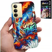 Inny producent Hülle für Realme 14X – Basketball, NBA, Game Time, inklusive Schutzglas
