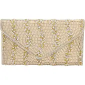 Joella damen tasche - gold, one size