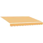 Syfax Ersatzbespannung für Markise 3,5x2 m Sand Polyester