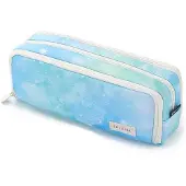 OEM Blaues Etui mit 3 Fächern für Kinder und Erwachsene