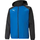 Puma TeamLIGA All Weather Regenjacke Kinder blau/schwarz, 116