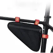 OEM Dreieckige Fahrrad-Satteltasche Schwarz