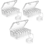 OEM Aufbewahrungsboxen-Set, 45-tlg., transparent, Kunststoff, mit Klappdeckel