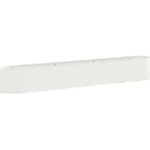 Syfax Hochbeet im Garten Weiß 300 x 40 x 40 cm Stahl