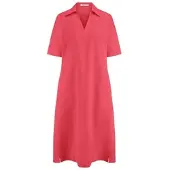 Peter Hahn Kleid Hemdkragen rot, 48