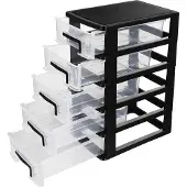 OEM Schwarzer Organizer Kunststoff Aufbewahrungsbox