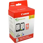 Canon Tintenpatrone "PG-575/CL-576 Photo Value Pack", bunt (schwarz, cyan, magenta, gelb), Tintenpatronen, Tintenpatrone
